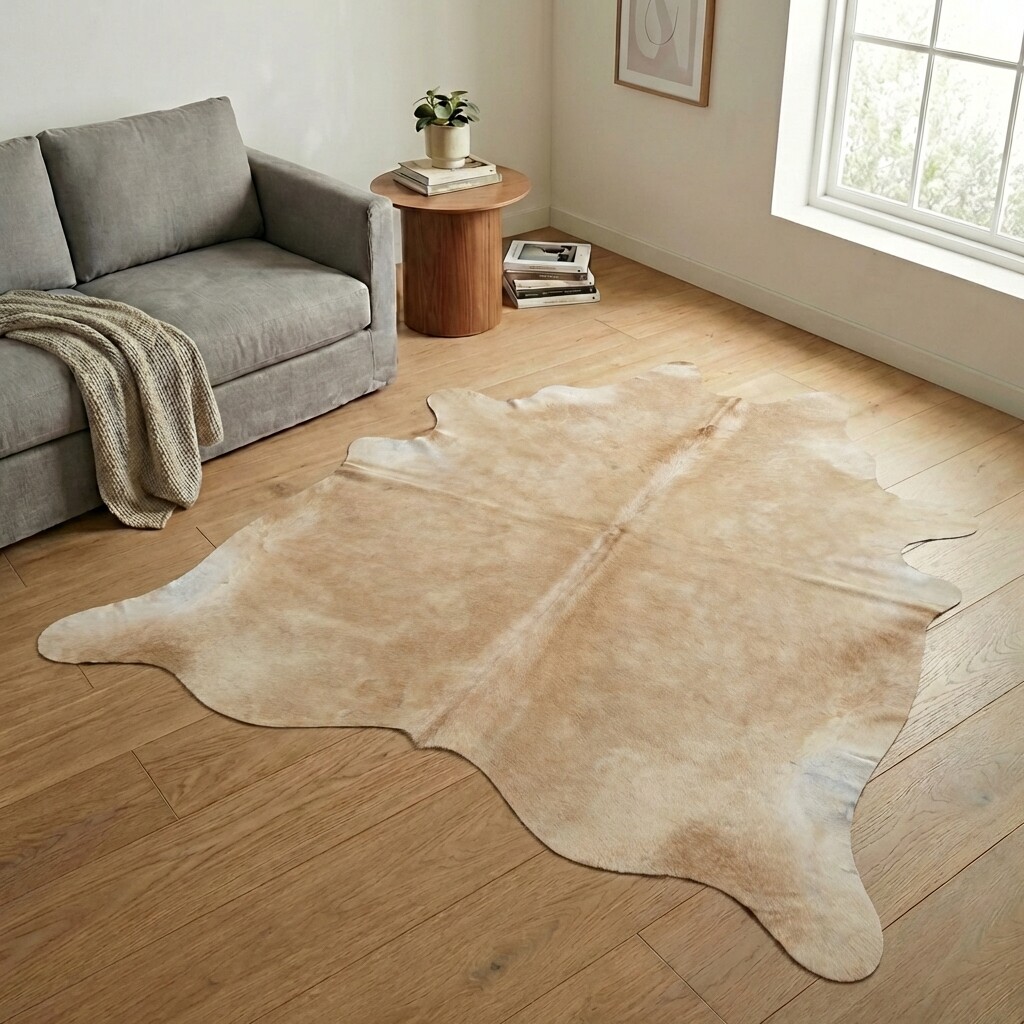 Kuhfell-Teppich 247x225 cm - Bild 1