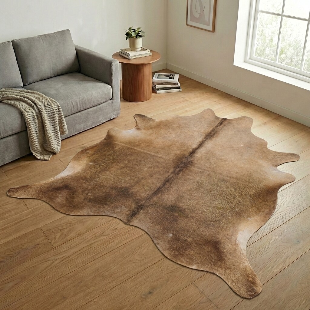 Kuhfell-Teppich 248x226 cm - Bild 1