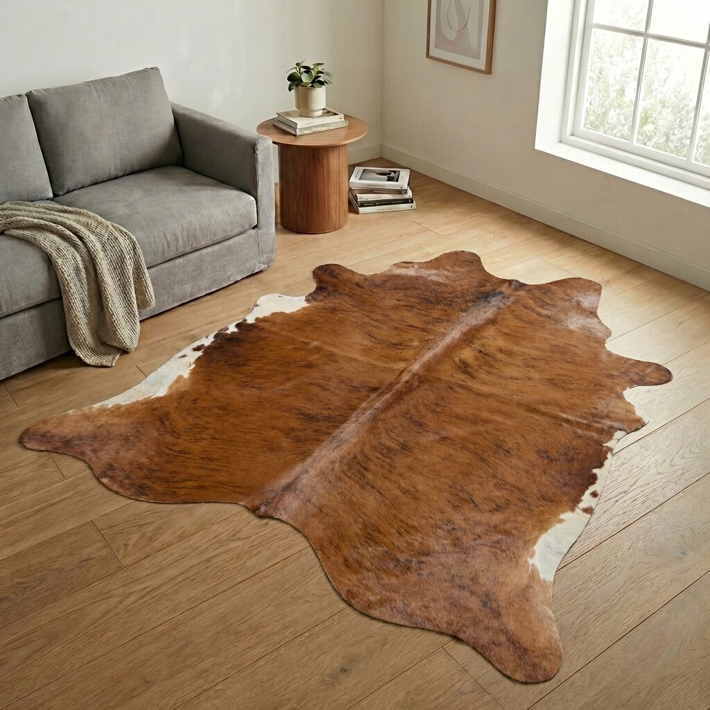 Kuhfell-Teppich 243x227 cm - Bild 1