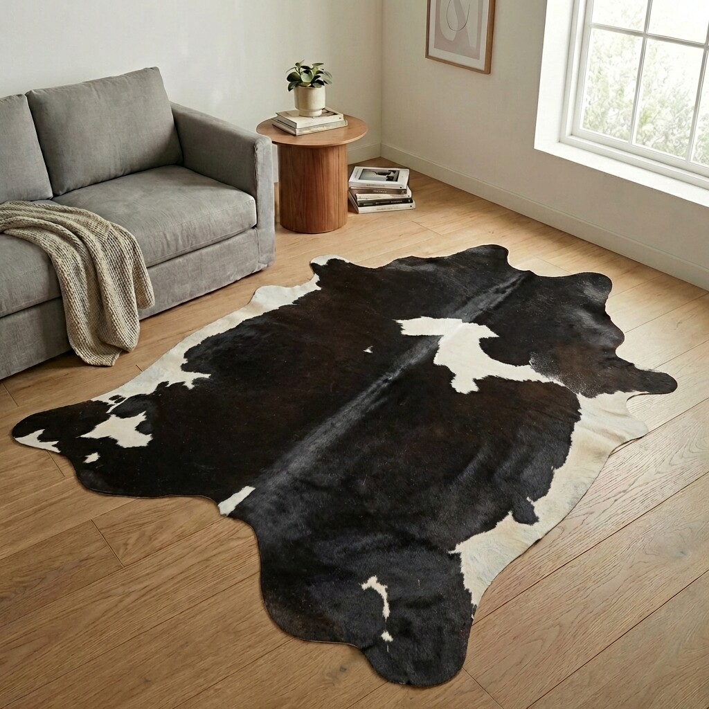 Kuhfell-Teppich 242x221 cm - Bild 1