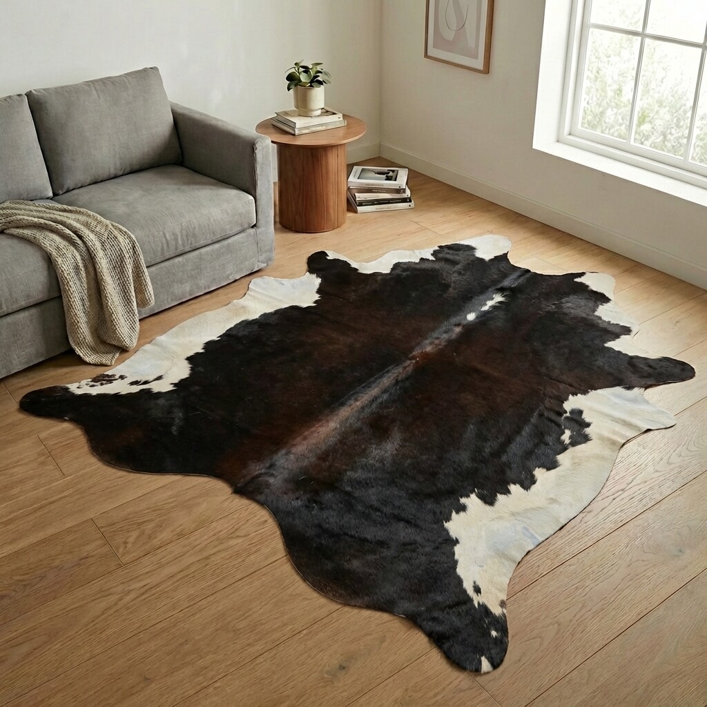 Kuhfell-Teppich 241x207 cm - Bild 1
