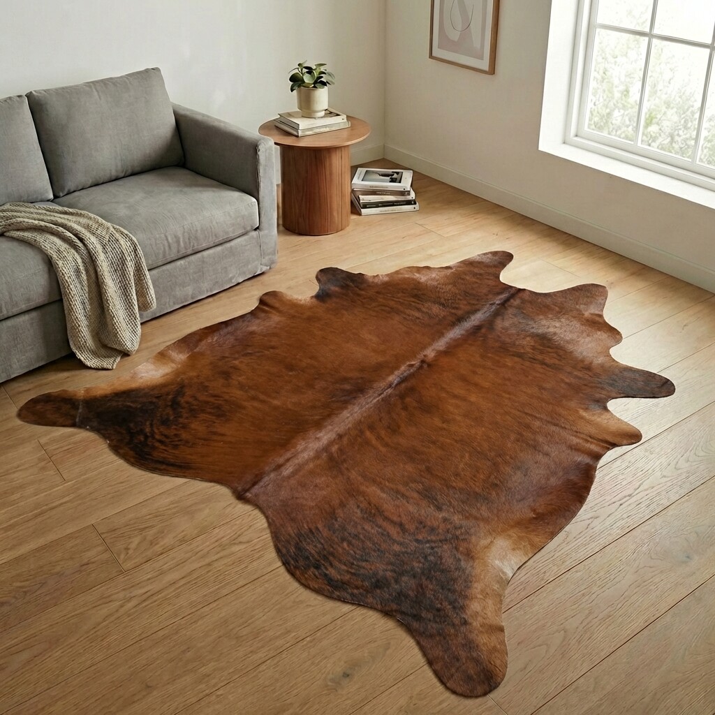 Kuhfell-Teppich 257x221 cm - Bild 1