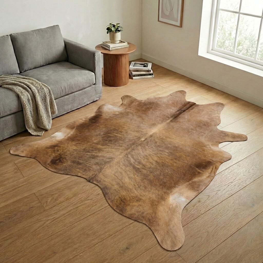 Kuhfell-Teppich 244x224 cm - Bild 1