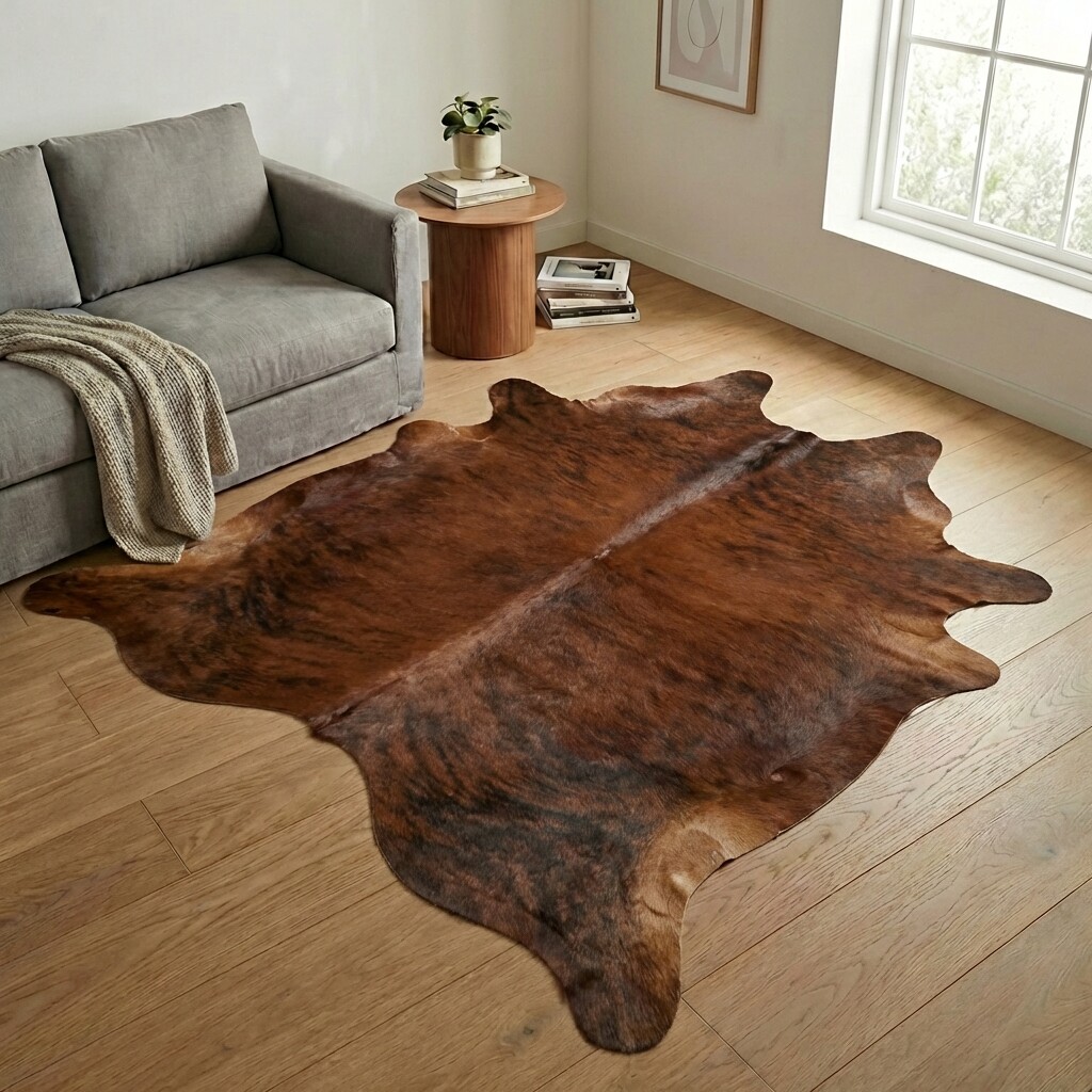 Kuhfell-Teppich 243x218 cm - Bild 1