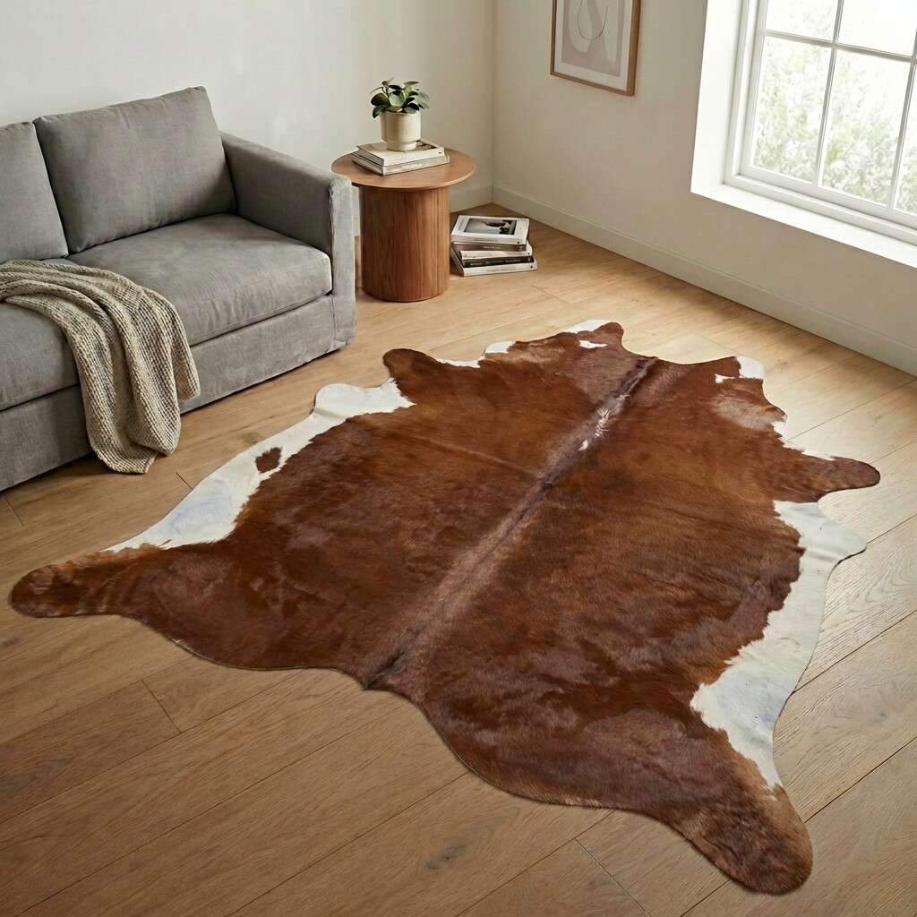 Kuhfell-Teppich 256x224 cm - Bild 1