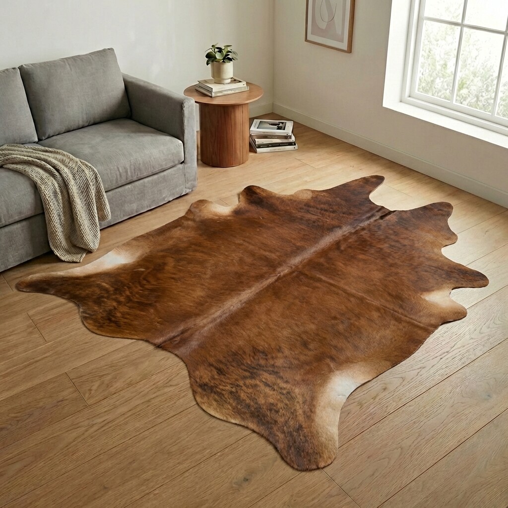 Kuhfell-Teppich 250x223 cm - Bild 1