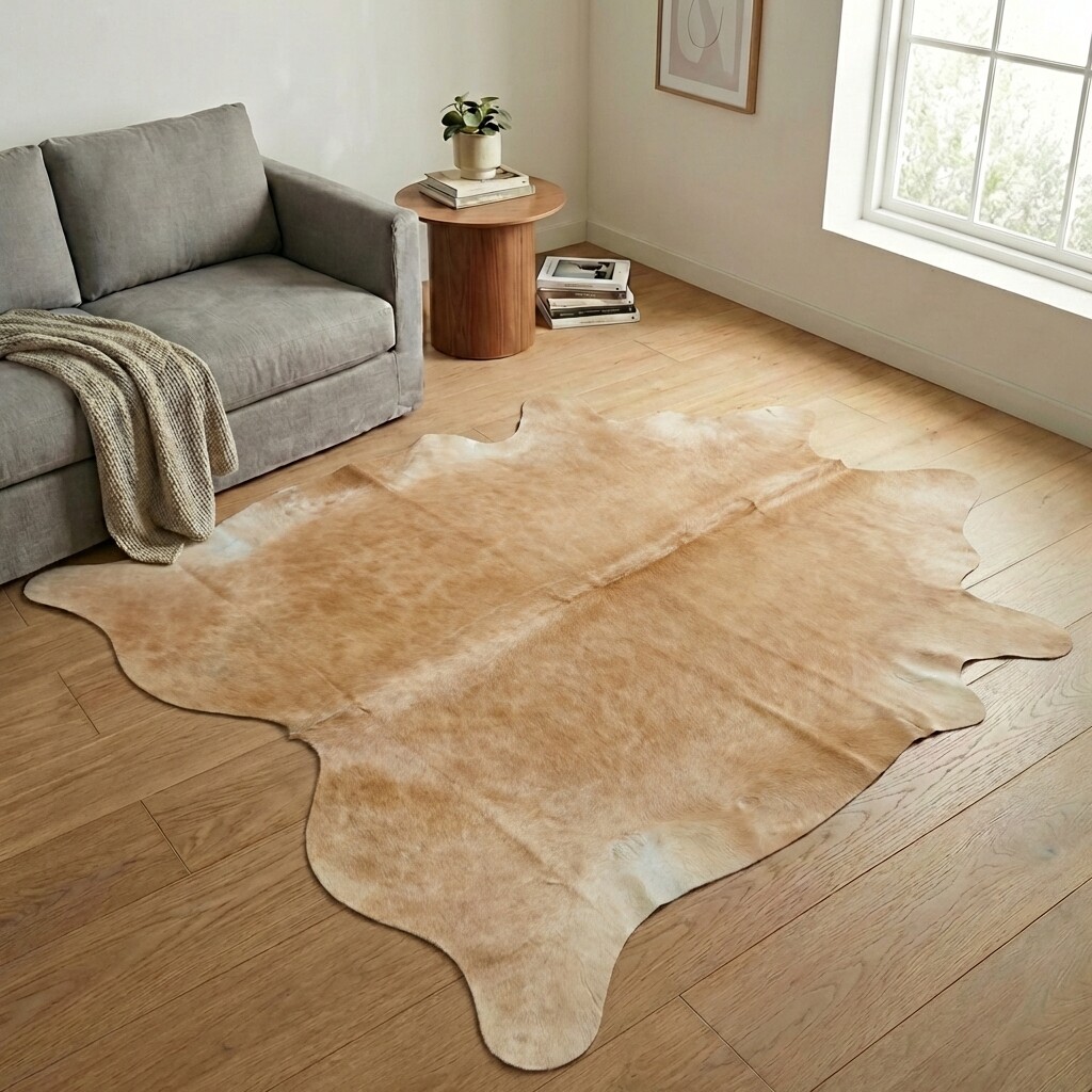Kuhfell-Teppich 240x231 cm - Bild 1