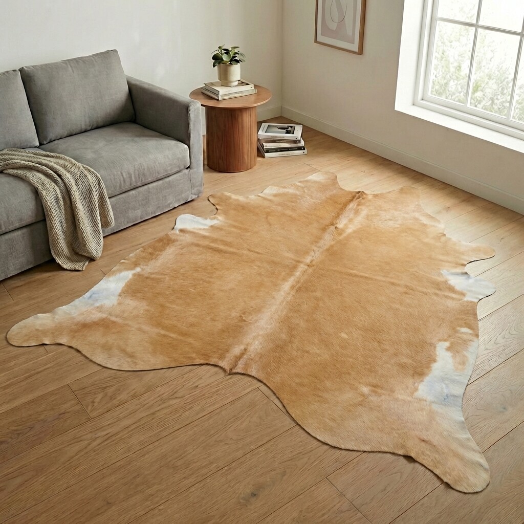 Kuhfell-Teppich 238x223 cm - Bild 1