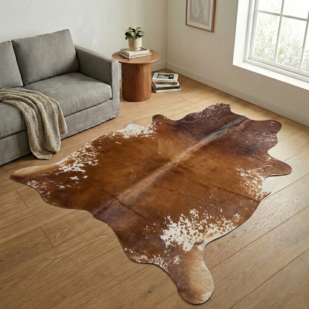 Kuhfell-Teppich 251x225 cm - Bild 1
