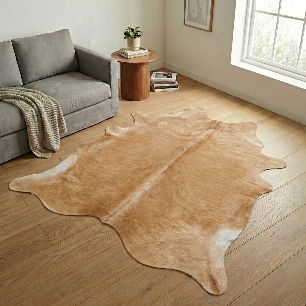 Kuhfell-Teppich 243x228 cm - Bild 1