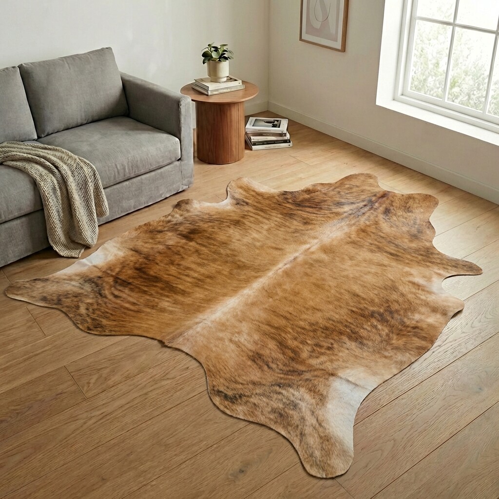 Kuhfell-Teppich 247x212 cm - Bild 1