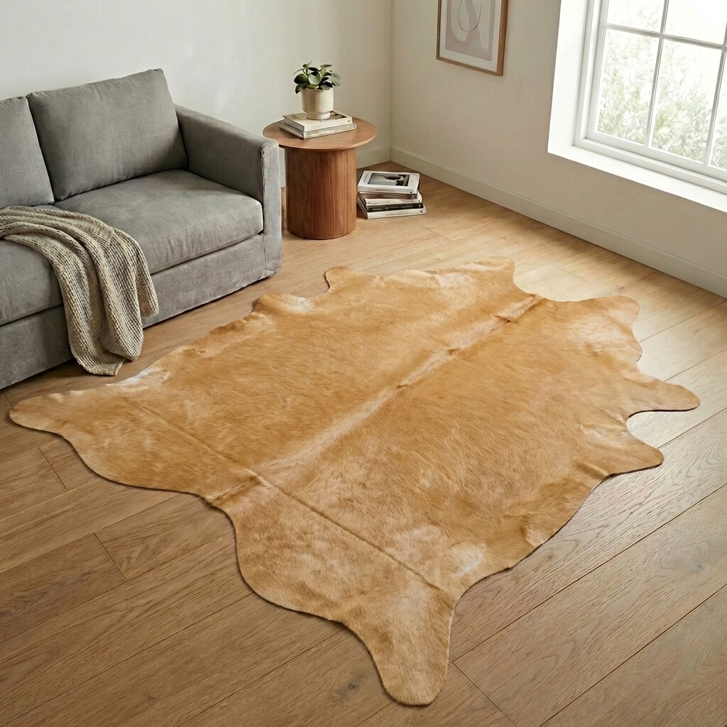 Kuhfell-Teppich 238x225 cm - Bild 1