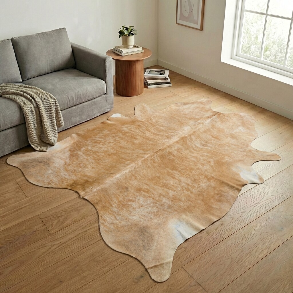 Kuhfell-Teppich 243x215 cm - Bild 1
