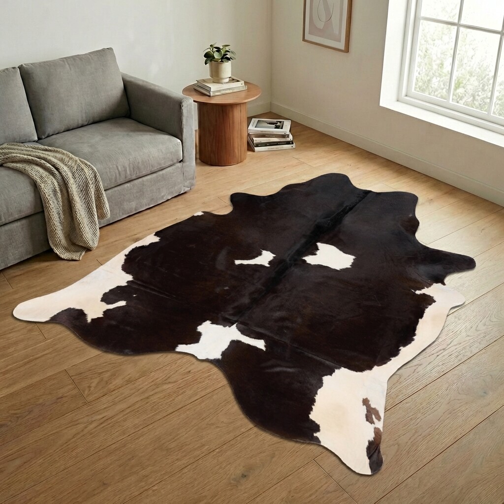 Kuhfell-Teppich 255x220 cm