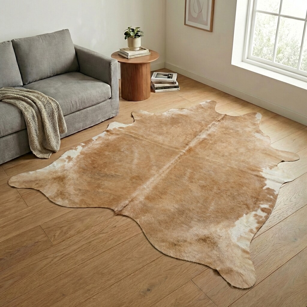 Kuhfell-Teppich 251x214 cm - Bild 1