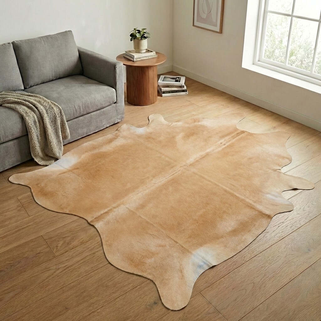 Kuhfell-Teppich 232x209 cm - Bild 1