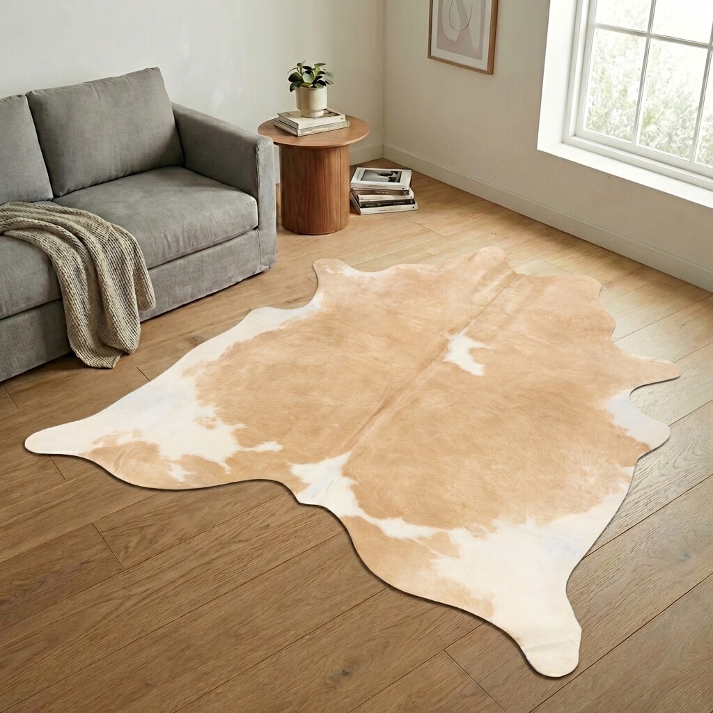 Kuhfell-Teppich 249x234 cm - Bild 1