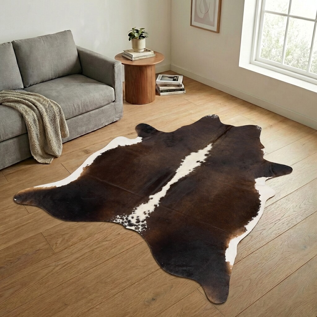 Kuhfell-Teppich 243x229 cm - Bild 1