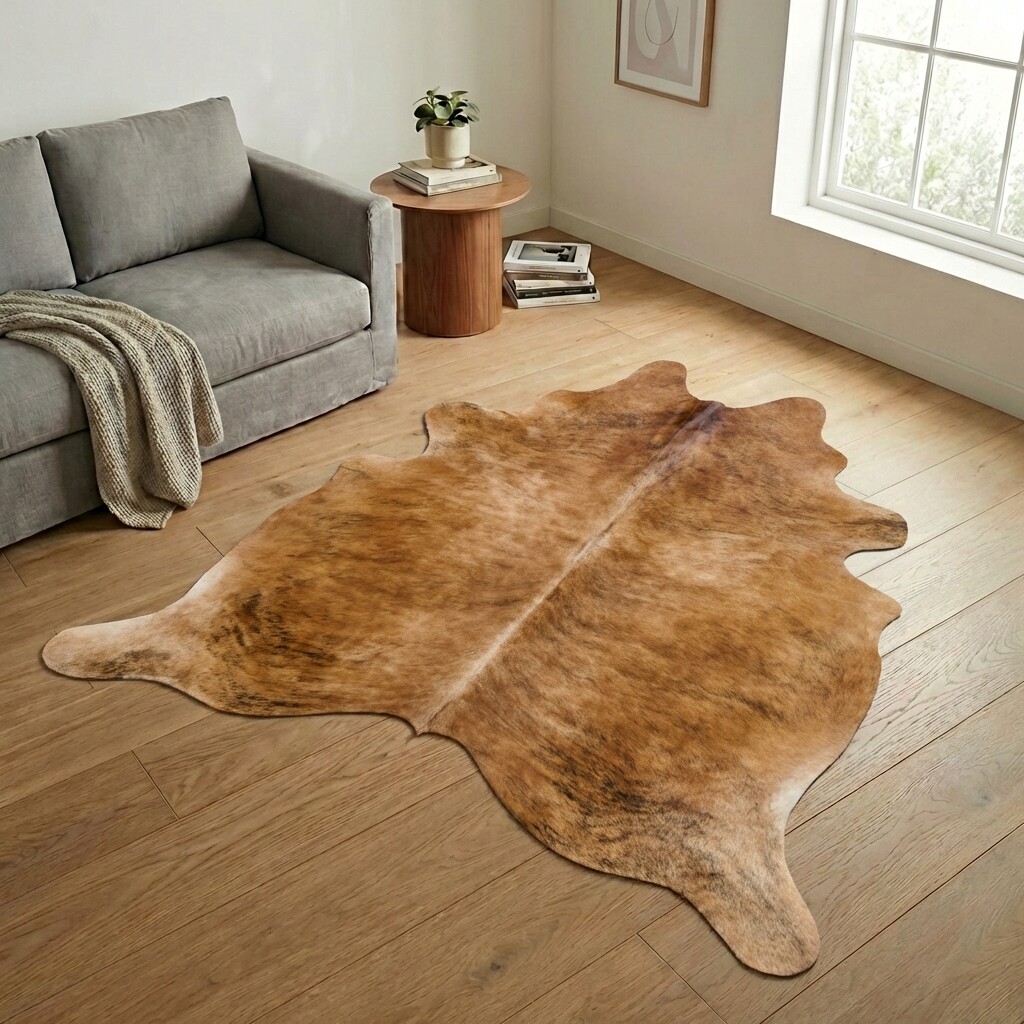 Kuhfell-Teppich 251x220 cm - Bild 1